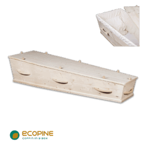 Goedkope Naaldhouten Uitvaartkist Gratis Geleverd in Doos, Gebruiksklaar!